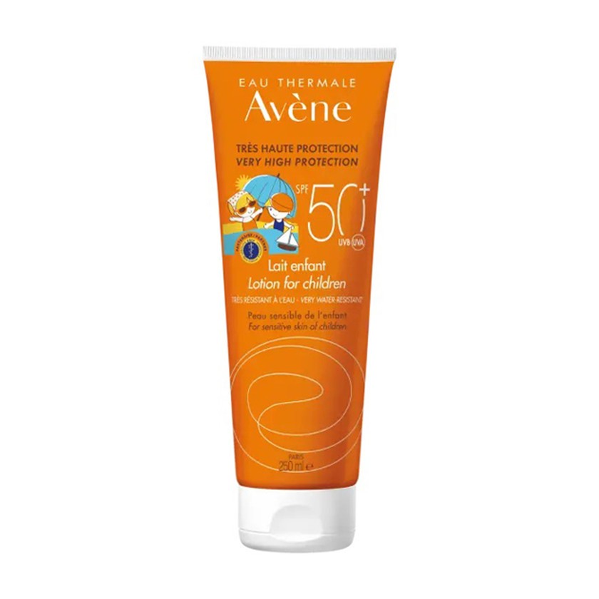 Avène Solar Milk lapsille Spf50+ herkälle iholle 250ml