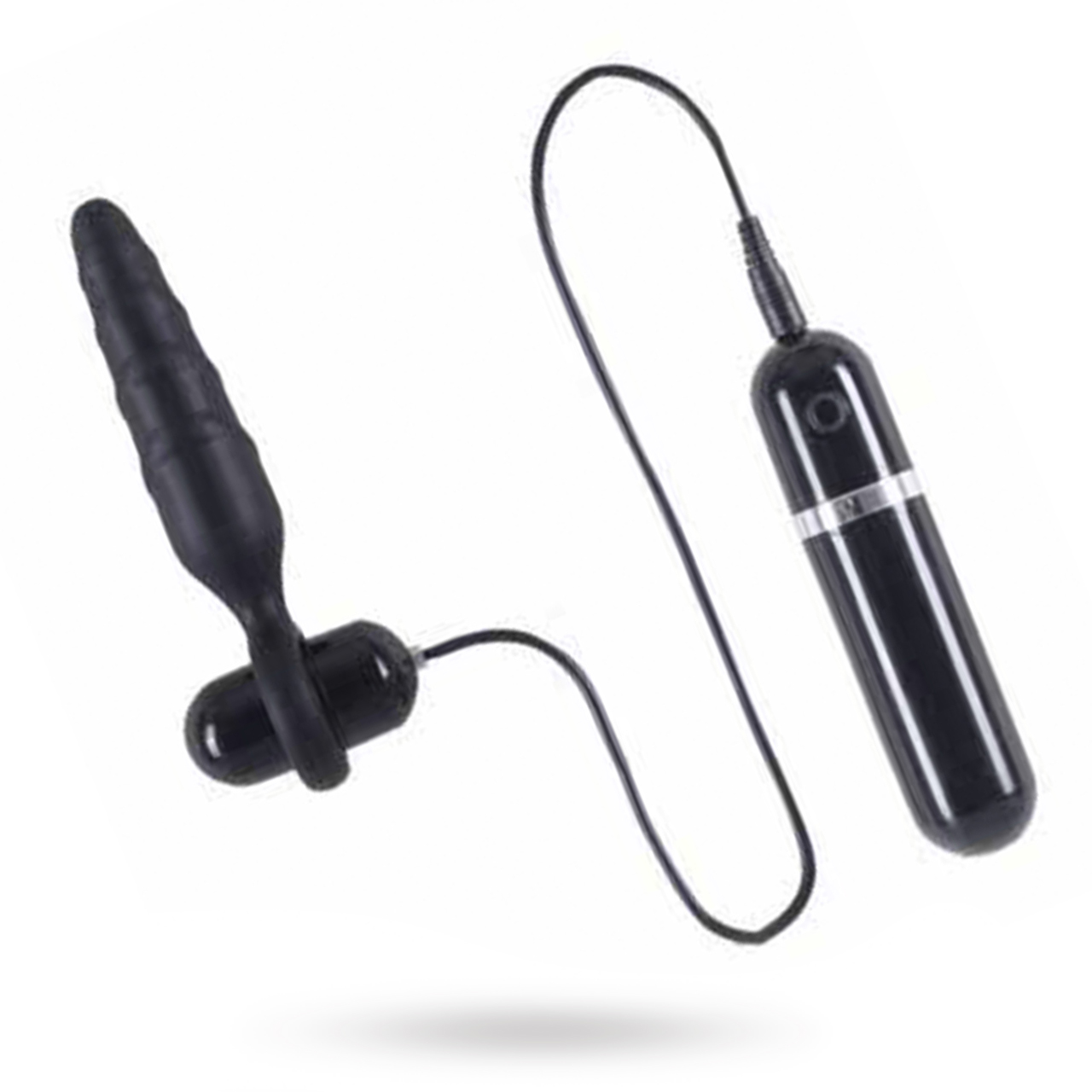 Vibration Silicone Plug 10-Vibrations Värisevä anaalitappi