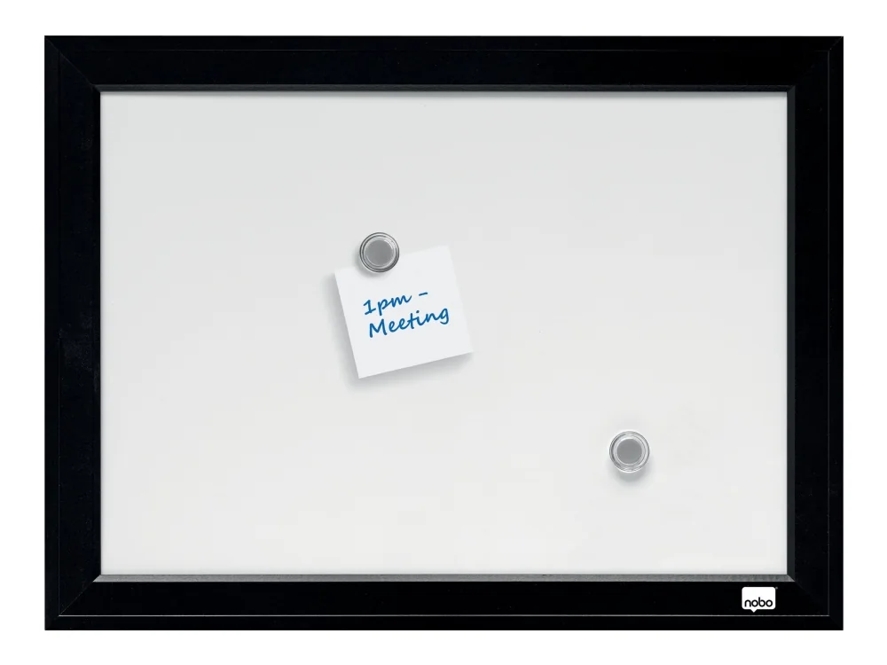 Nobo Whiteboard Musta Frame 58.5x43cm