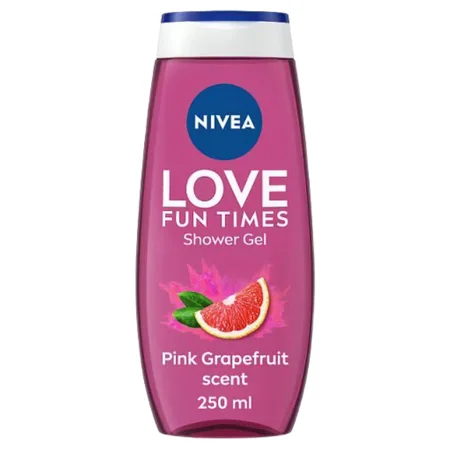 Nivea Love Fun Times Pink Grapefruit Shower Gel – 250 ml
