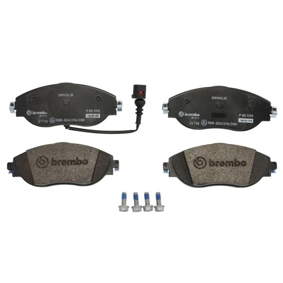 Jarrupalat, levyjarru BREMBO P 85 131X