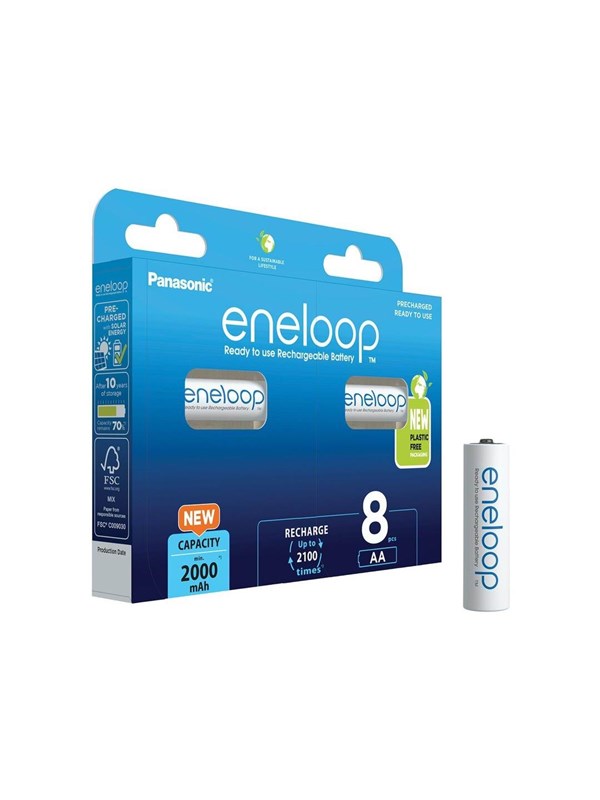 Panasonic eneloop BK-3MCDE/8BE battery - 8 x AA Tyyppi - NiMH