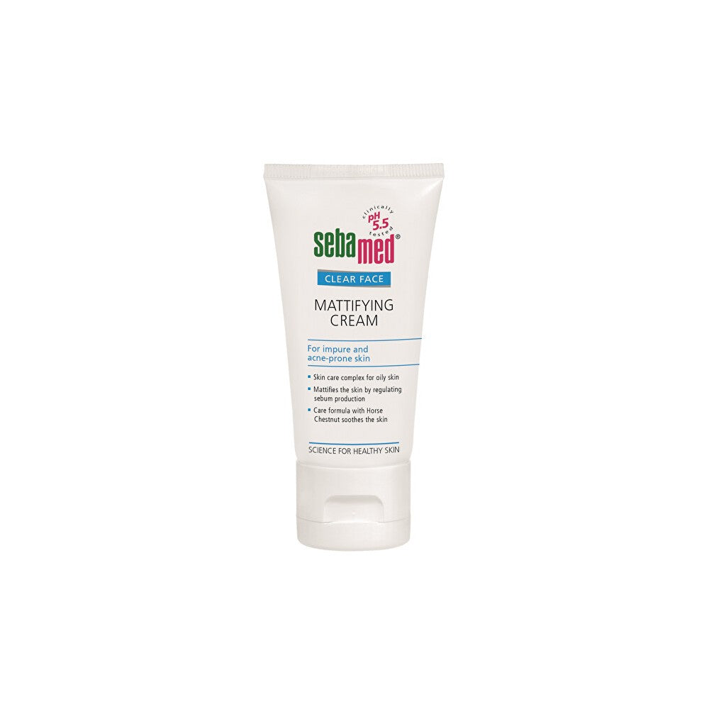 Sebamed Läpinäkyvä mattapintainen kasvovoide - 50 ml