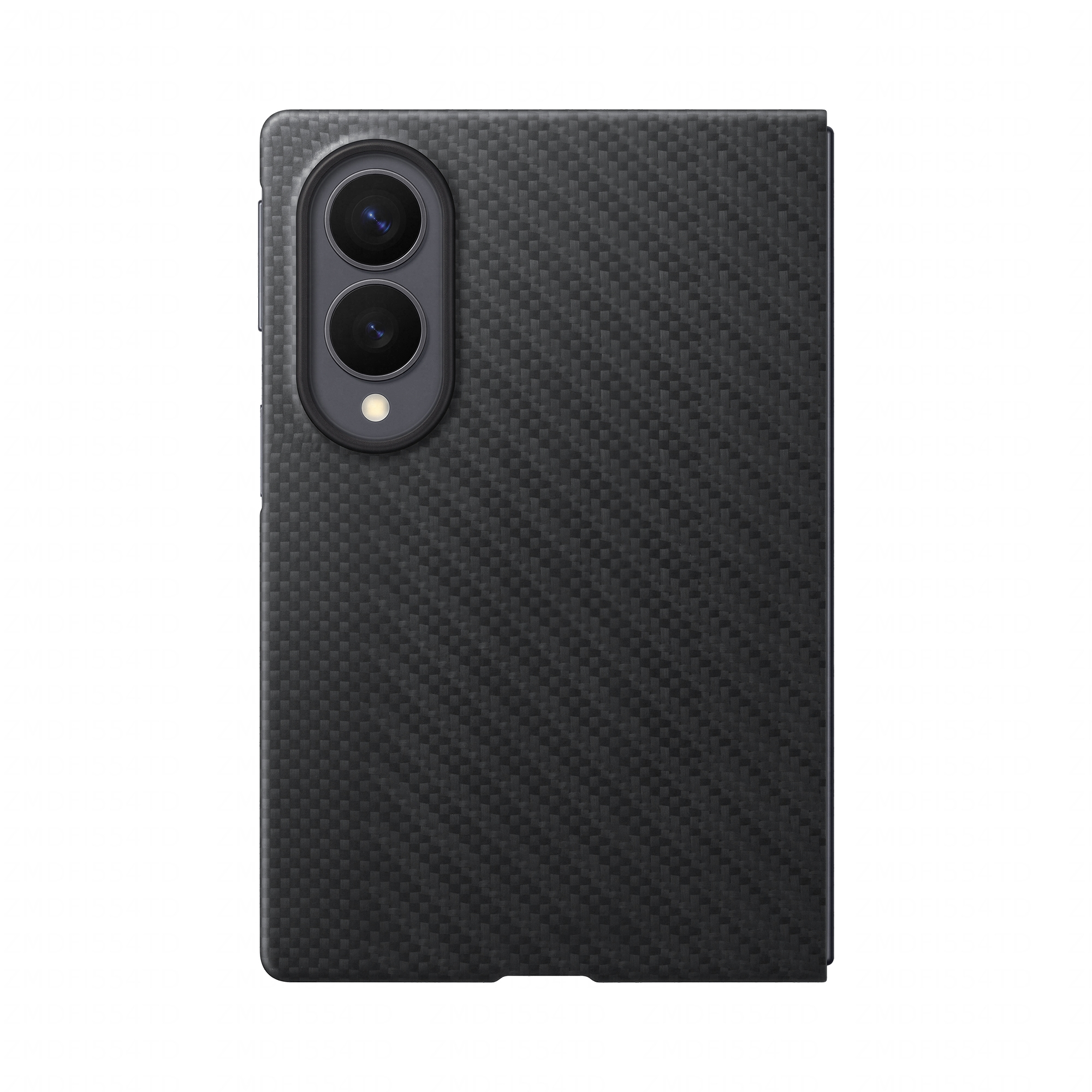 Samsung Galaxy Z Fold8 Carbon Magnet Case -suojakuori, Musta