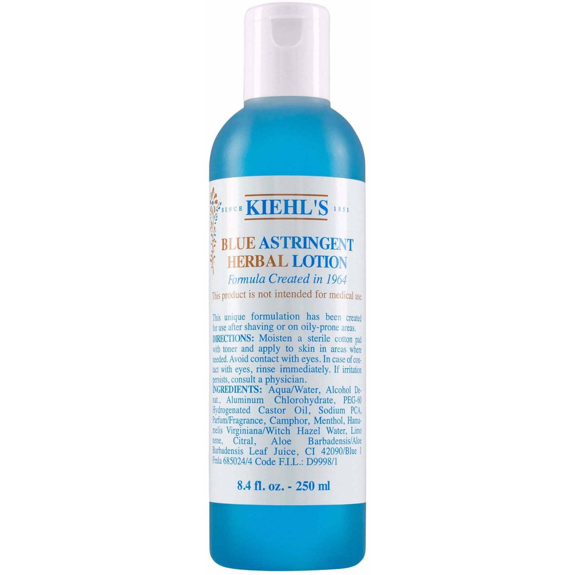 Kiehl's Blue Herbal Blue Astringent Herbal Lotion 250 ml