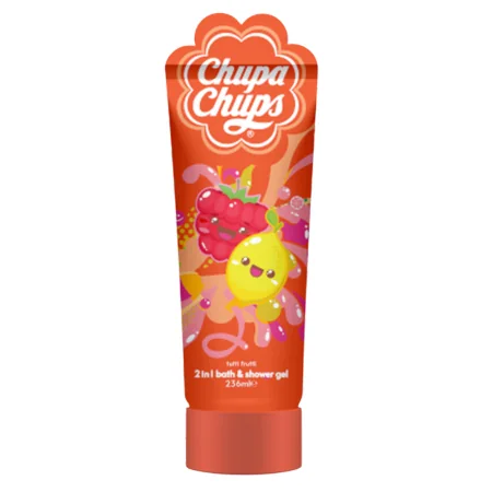 Chupa Chups 2-in-1 Tutti Frutti Kylpy- ja Suihkugeeli – 236ml