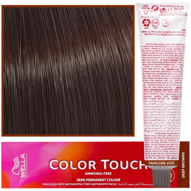 WELLA COLOR TOUCH Hiusväri 60 ml 4/77 Keskiruskea Intensiivinen Kastanja