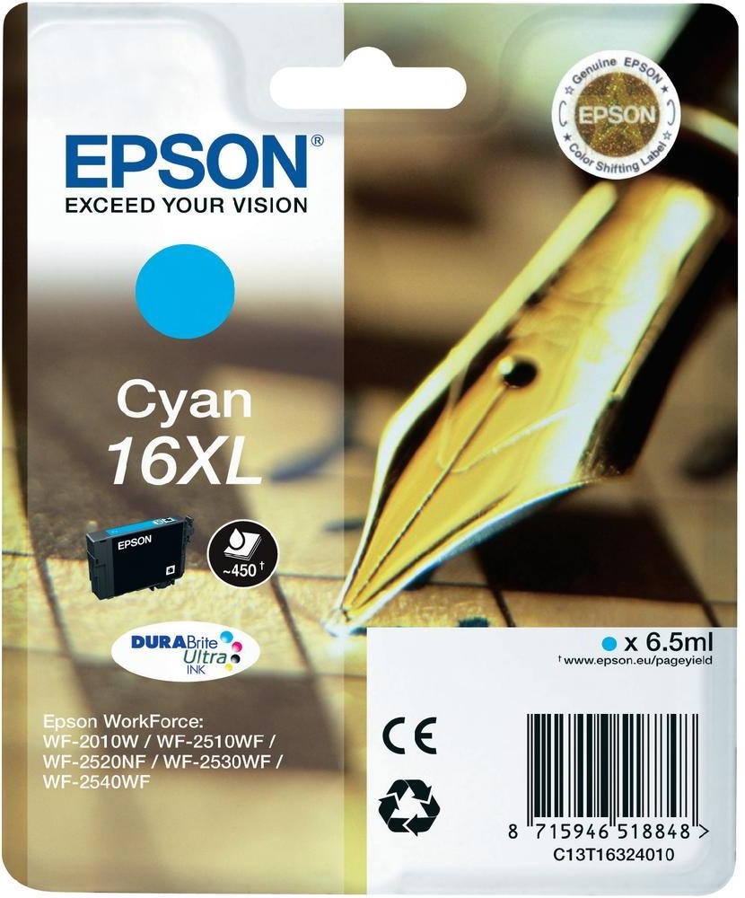 Epson Epson 16XL Mustepatruuna Cyan T1632 Vastaa: N/A