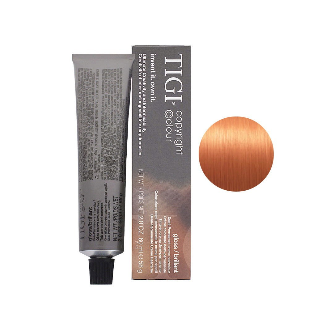TIGI Väri Gloss Puolipysyvä hiusväri 7/44 Medium Blonde Copper Intensive 60 ml