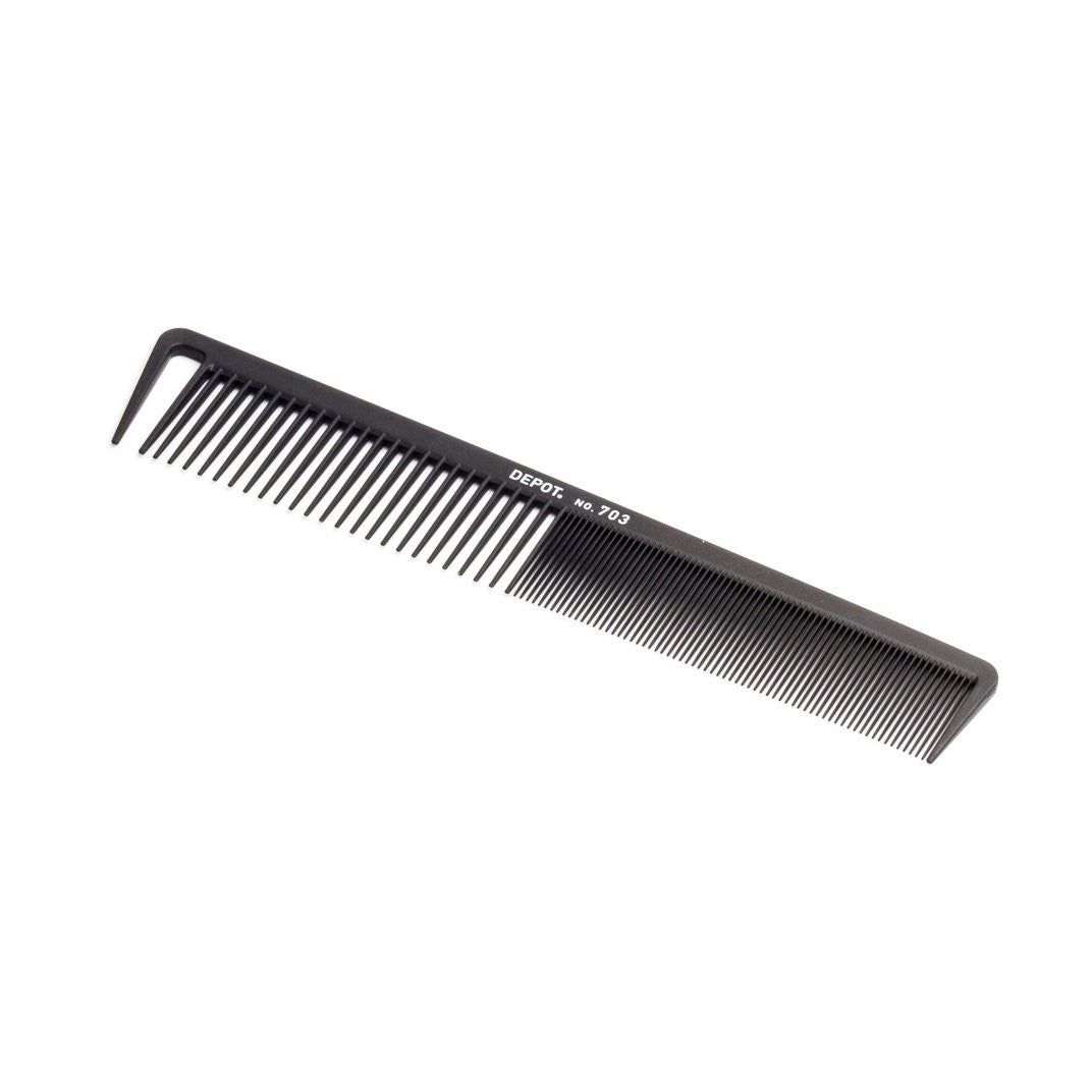 Depot Accessori Nro 703 hiilimuovihiuskampa, musta