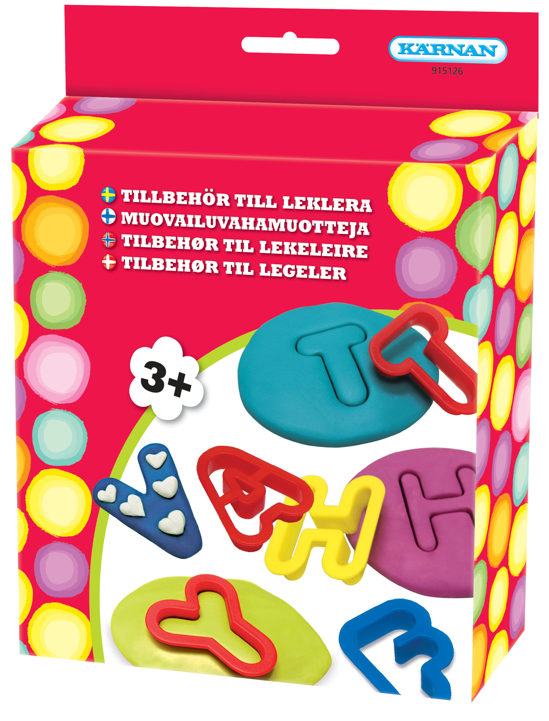 Leikkimassakirja Kirjaimet Kärnan