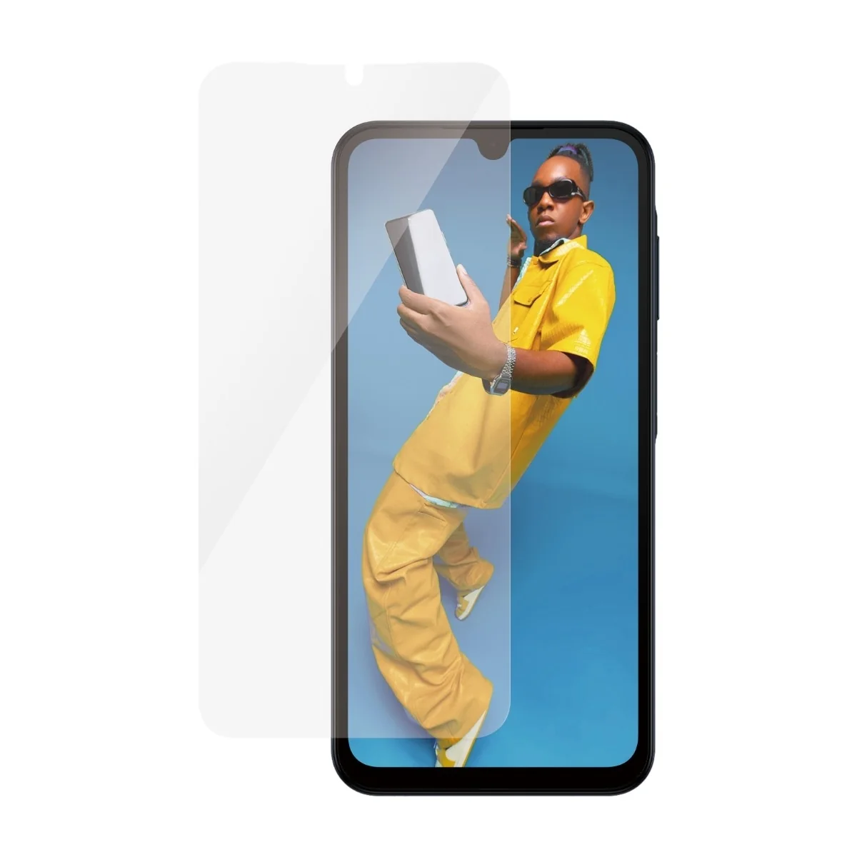 PanzerGlass Samsung Galaxy A15 5G/4G näytön suojalasi Ultra-Wide Fit mukana sovitin