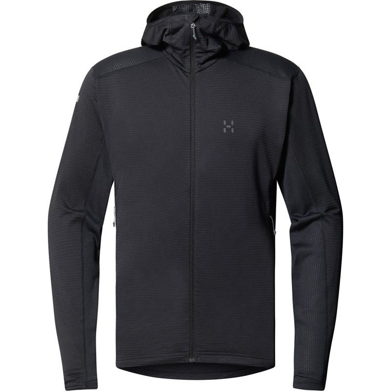 Haglöfs L.I.M Mid Multi II Hood Miesten True Black - S