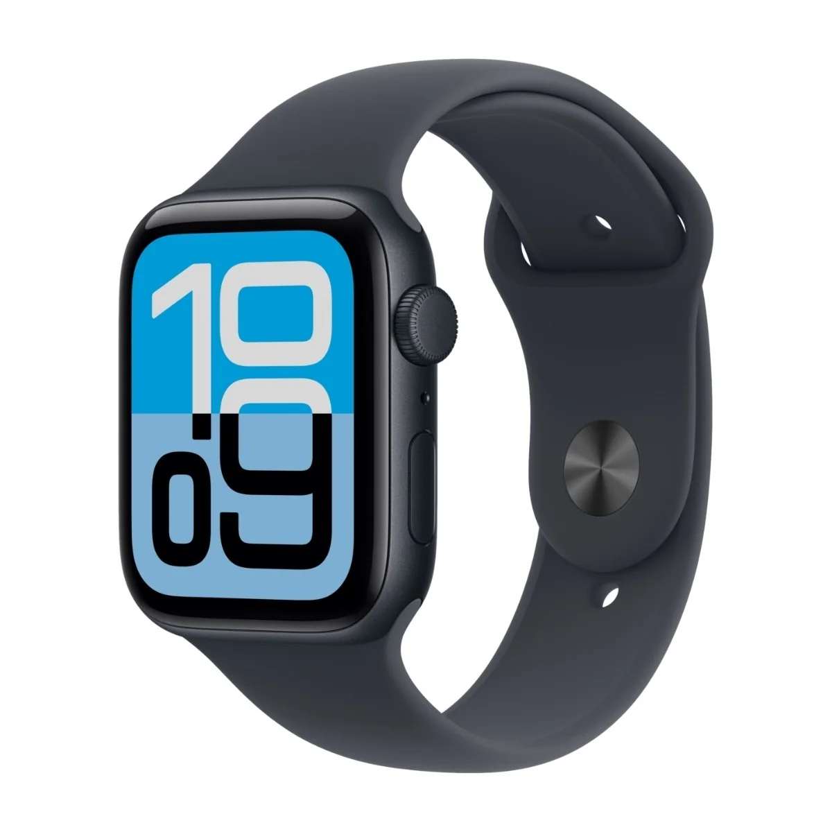Apple Watch SE 3 GPS 44mm Midnight Aluminium Case with Midnight Sport Band - S/M