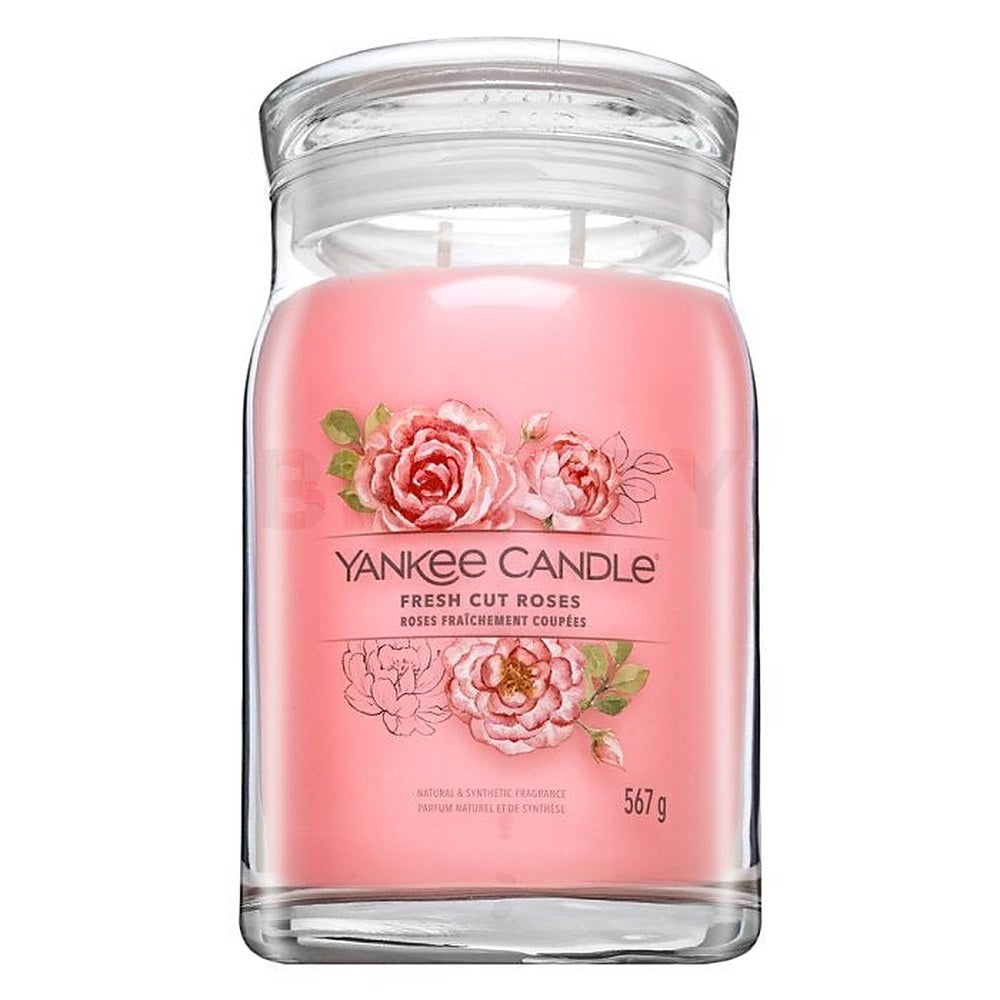Yankee candle Tuoreet leikatut ruusut Signature kynttilä - 567 g