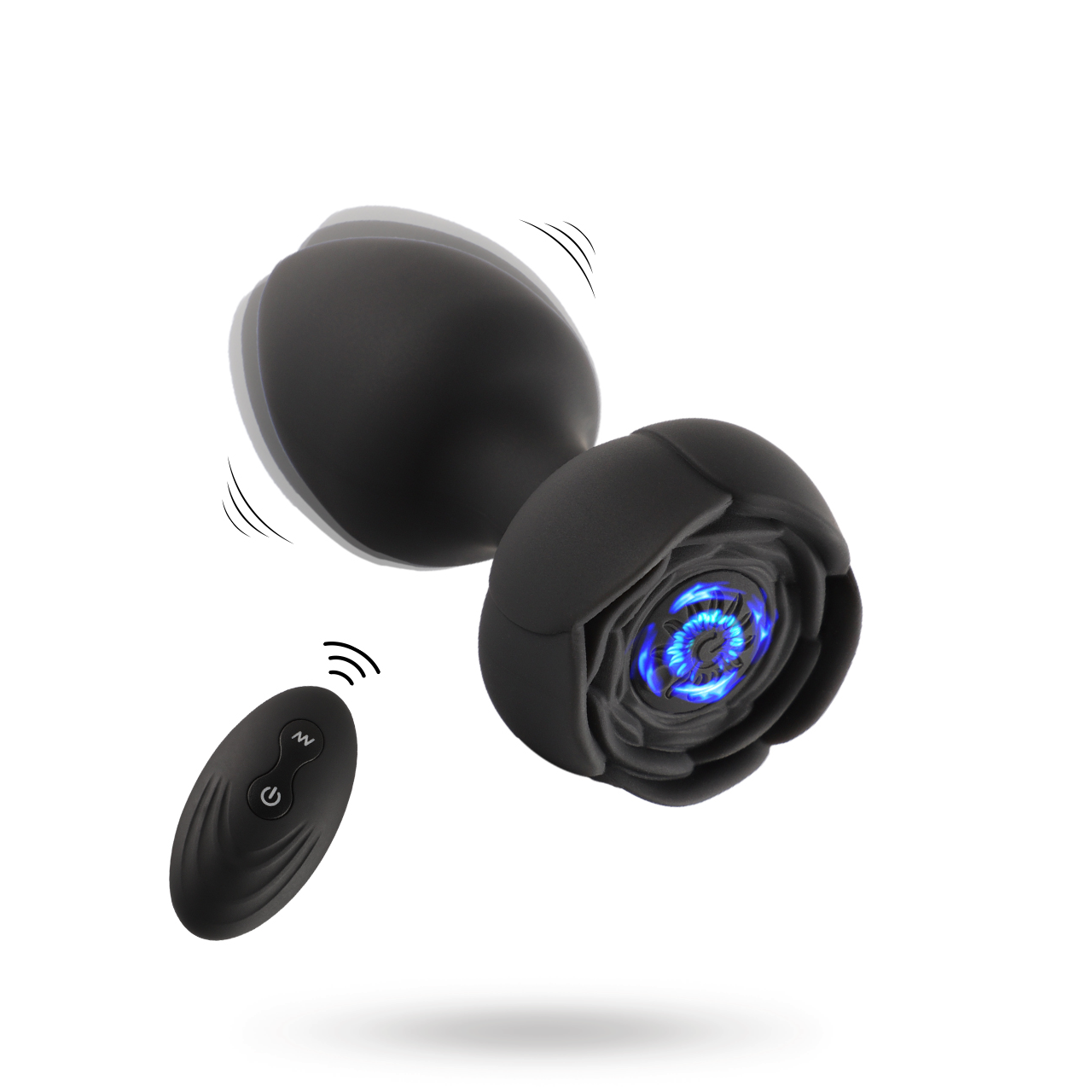 Vibrating Butt Plug With Remote Control Värisevä anaalitappi