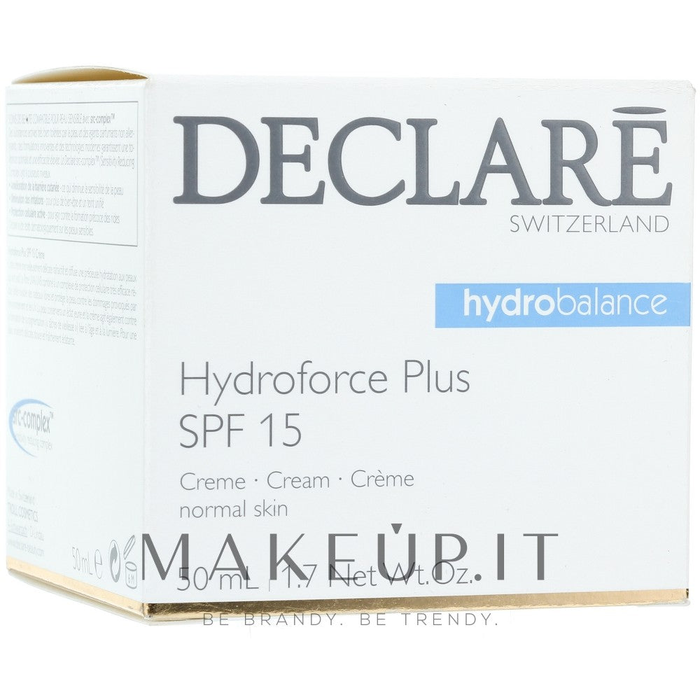 Declaré Hydro Balance kosteuttava kasvovoide SPF 15 50 ml