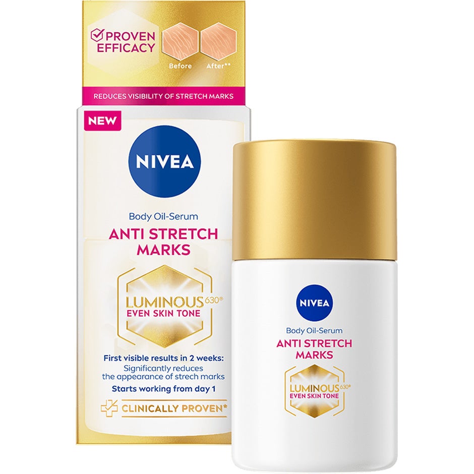 Nivea Luminous630 Anti Stretch Marks Body Oli Serum 100ml
