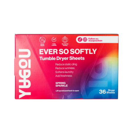 YUGOU Ever So Softly Tumble Dryer Sheets - Kevätkipinä