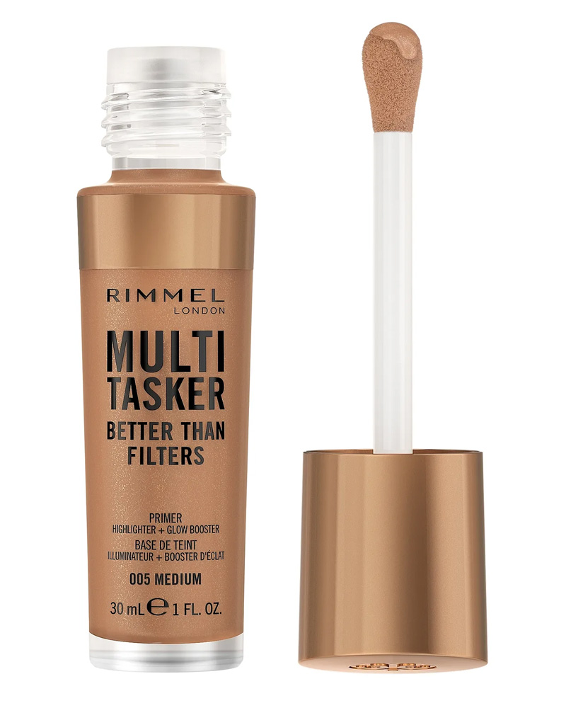 Rimmel Kind & Free Multi-Tasker Better Than Filters Face Primer Glow Booster and Highlighter 005 Medium
