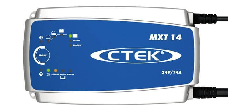 Akkulaturi / varavirtalähde MXT 14.0, 24 V / 14 A, CTEK