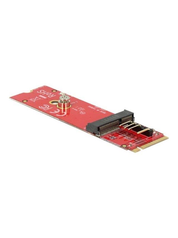 DeLOCK Converter M.2 KeyM male>M.2 Key E slot USB PCIe modules