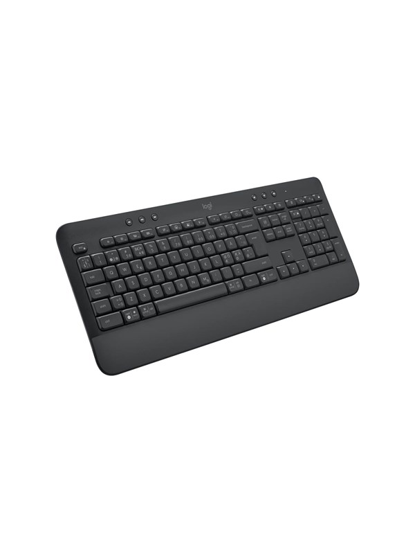 Logitech Signature K650 - Graphite - ND - Näppäimistö - Pohjoismainen - Musta
