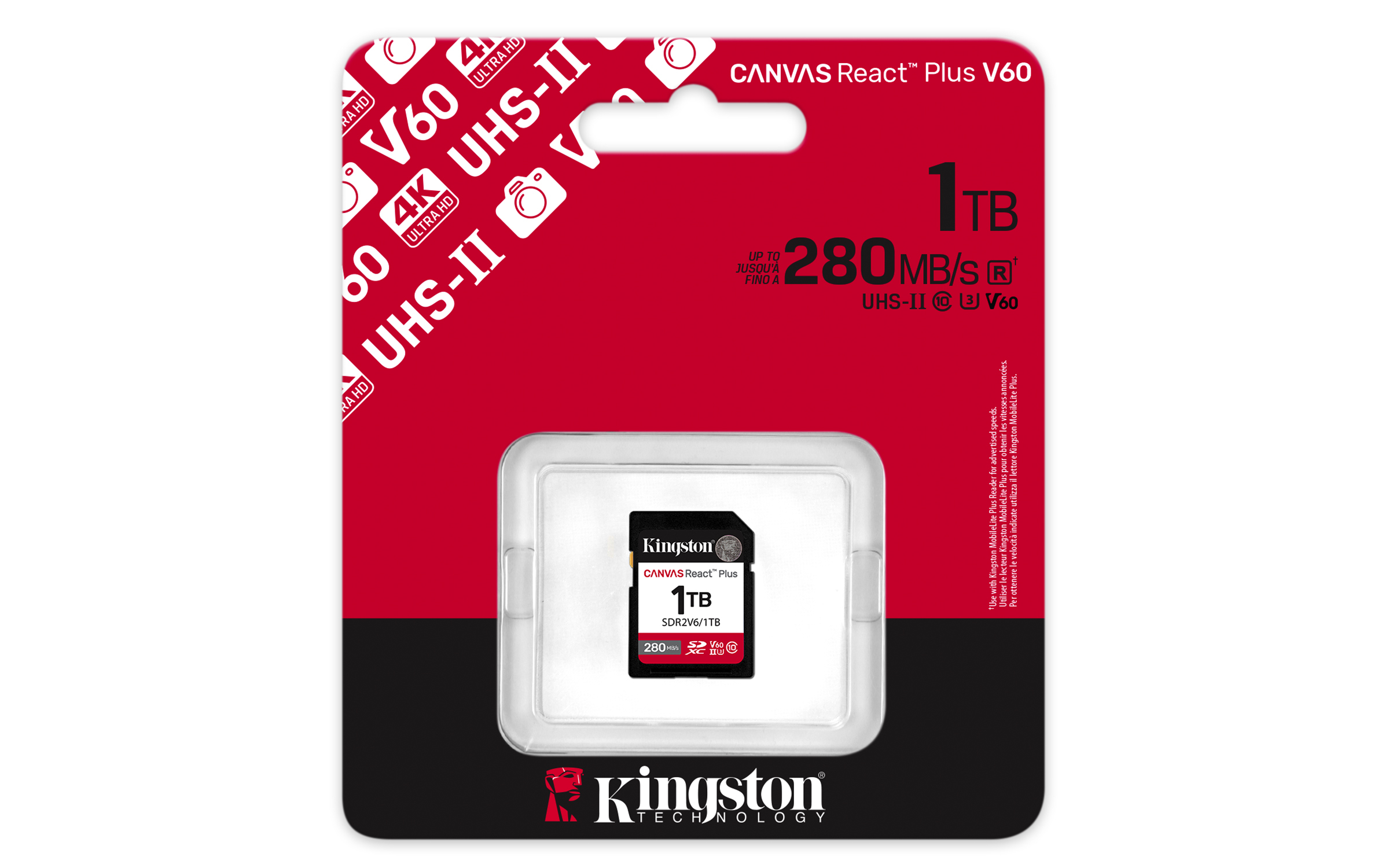 Kingston React Plus 1000gb Sdxc Uhs-ii