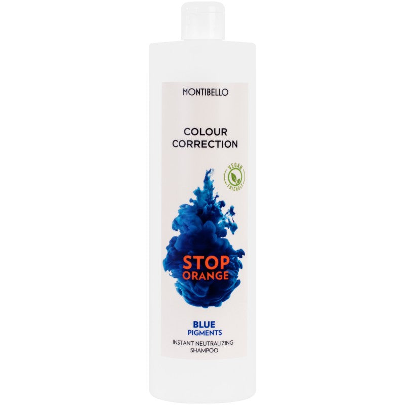 Montibello Värinkorjaus Stop Shampoo Oranssit Siniset Pigmentit 1000ml
