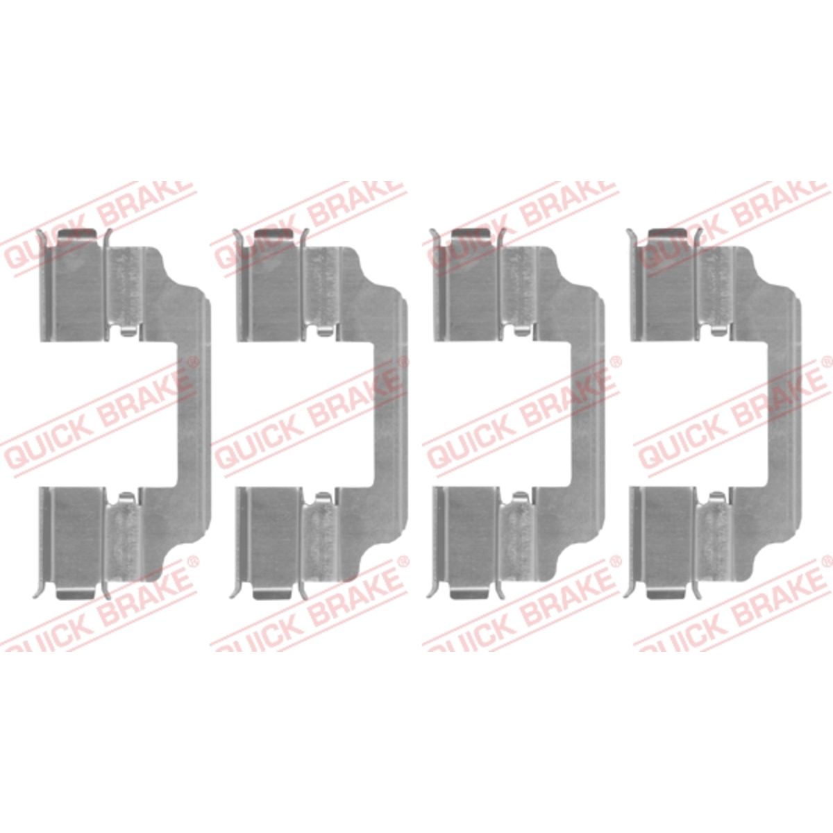 Jarrupalojen asennussarja QUICK BRAKE 109-0154