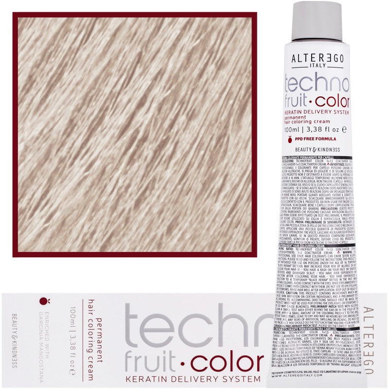 Alter Ego Technofruit Color puolipysyvä hiusväri, 100 ml 9/2