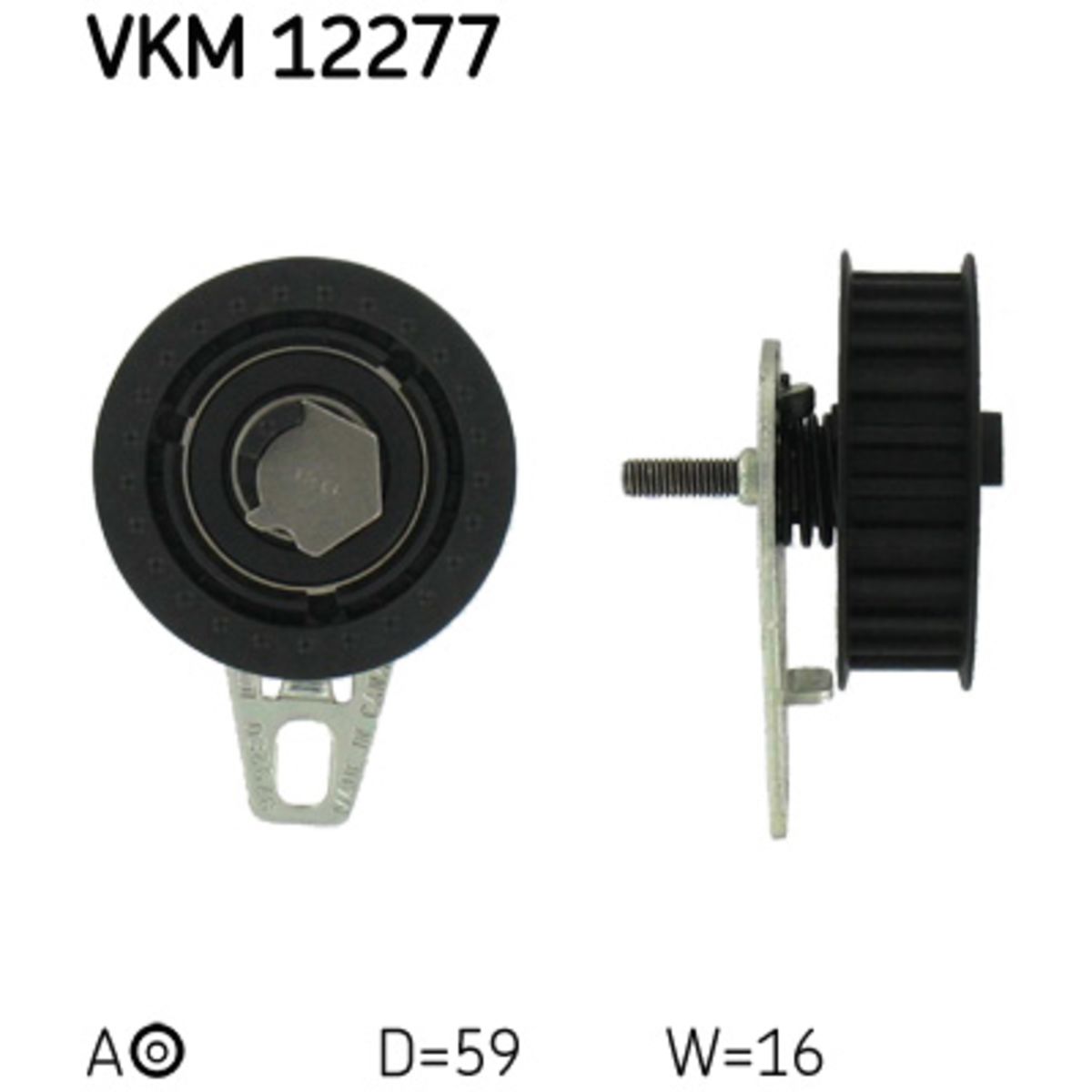 Kiristysrulla, hammashihnat SKF VKM 12277