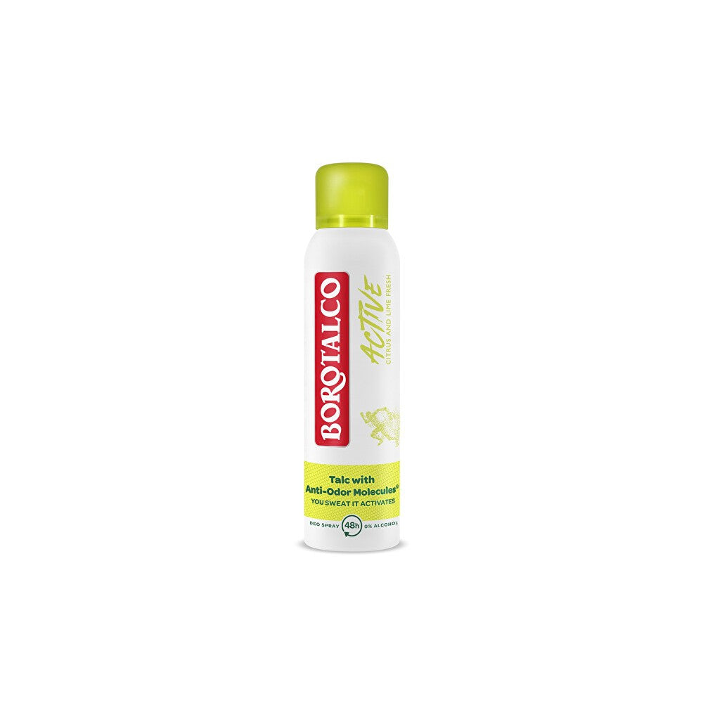 Talkkijauhe Aktiivinen sitruunan tuoksuinen deodoranttispray 150 ml