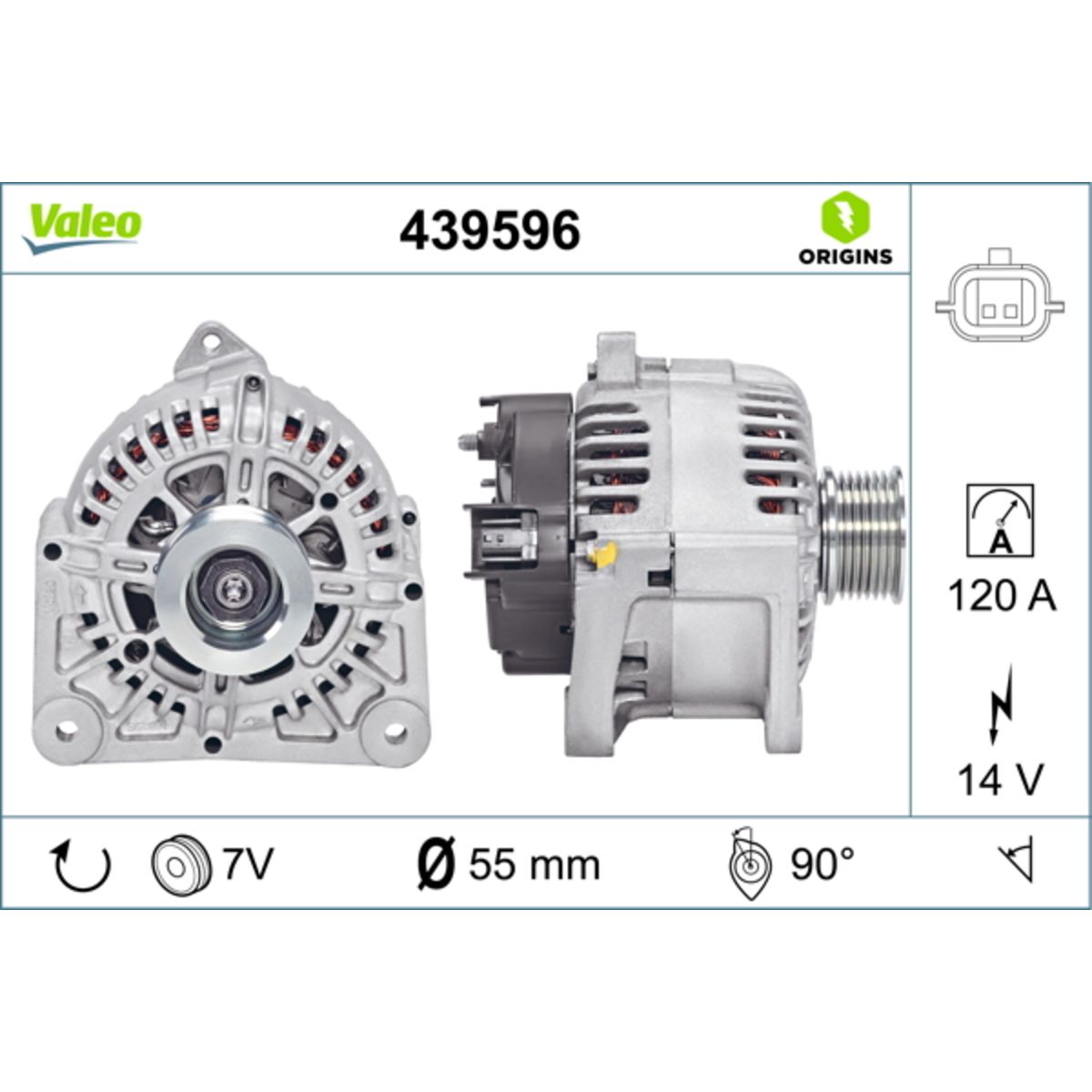 Laturi VALEO 439596