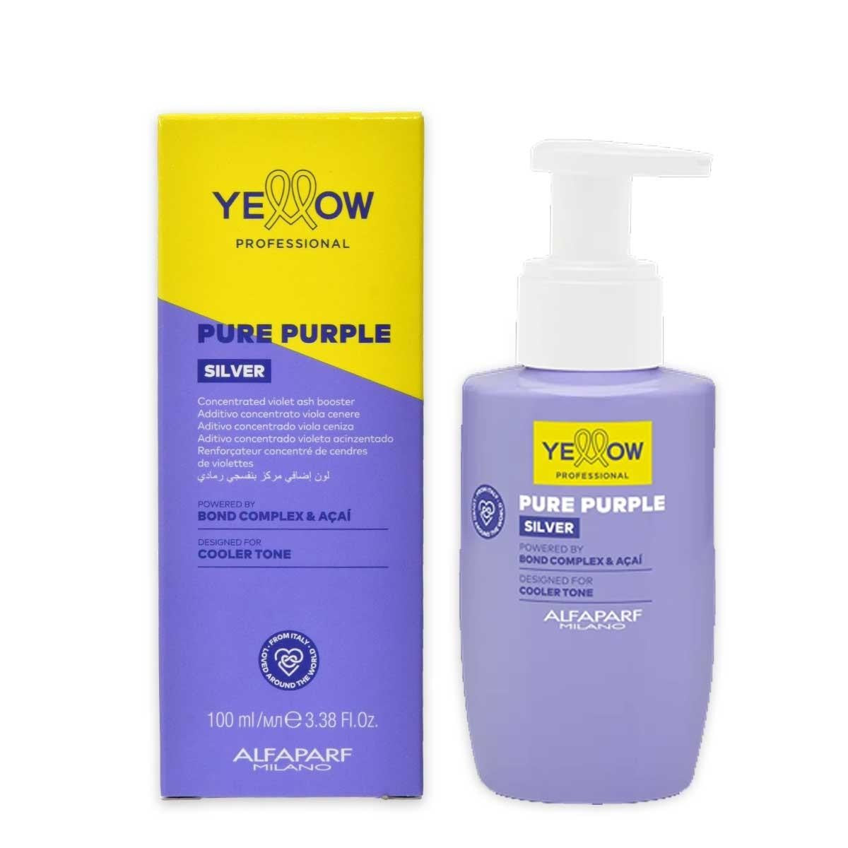 Alfaparf Yellow Pure Purple Silver Booster 100 ml