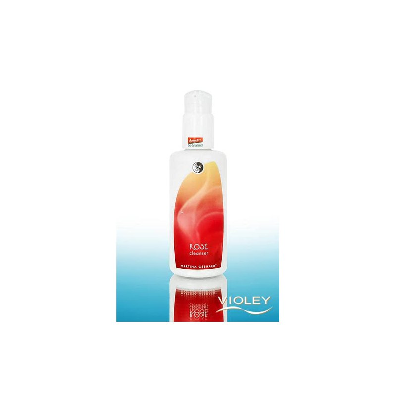 Ruusuputsari kuivalle ja herkälle iholle Martina Gebhardt Rose Cleanser 150 ml