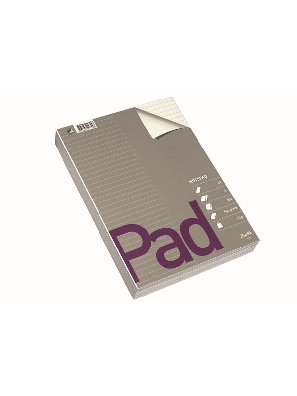 Bantex Standard Pad A4 Ruled No Punching