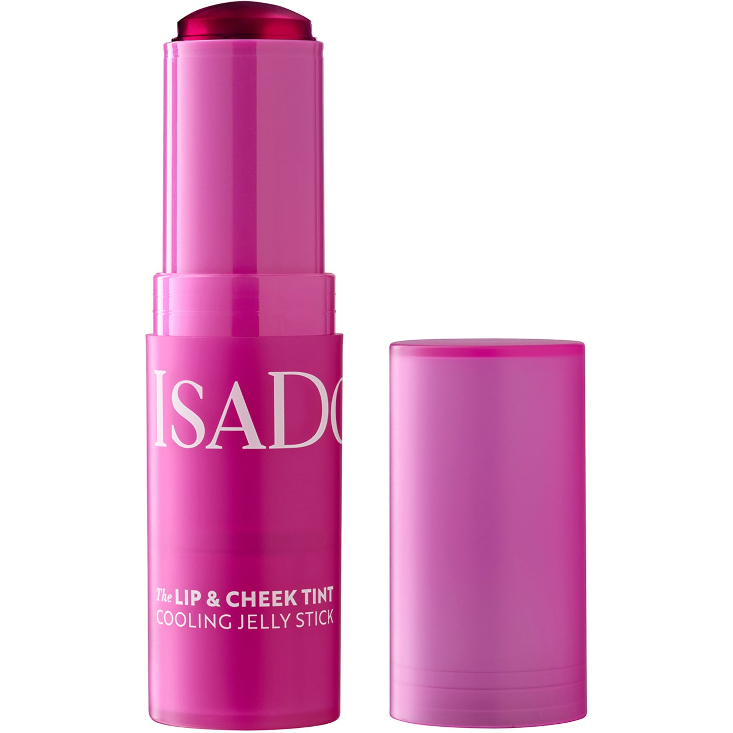 IsaDora The Lip & Cheek Tint Cooling Jelly Stick 12 Berry Pink - 12 g