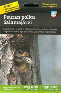 Calazo Peuran polku Salamajärvi Tyvek retkeilykartta suomi