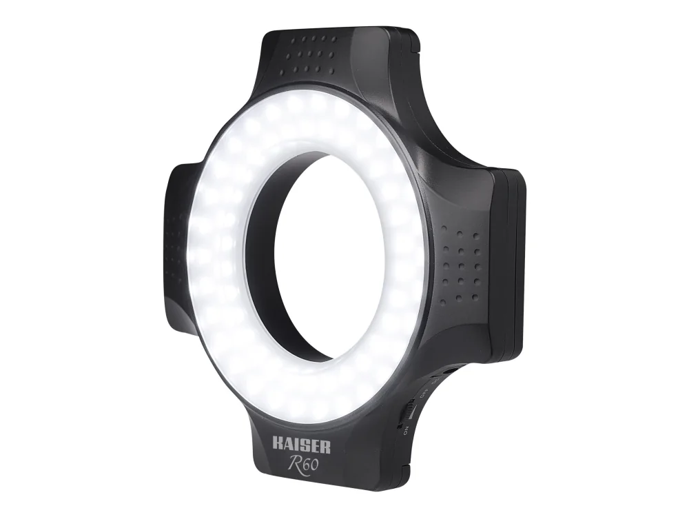 Kaiser R60 rengasvalo - Kameralys - 1 hoveder x 60 lampe - LED - DC