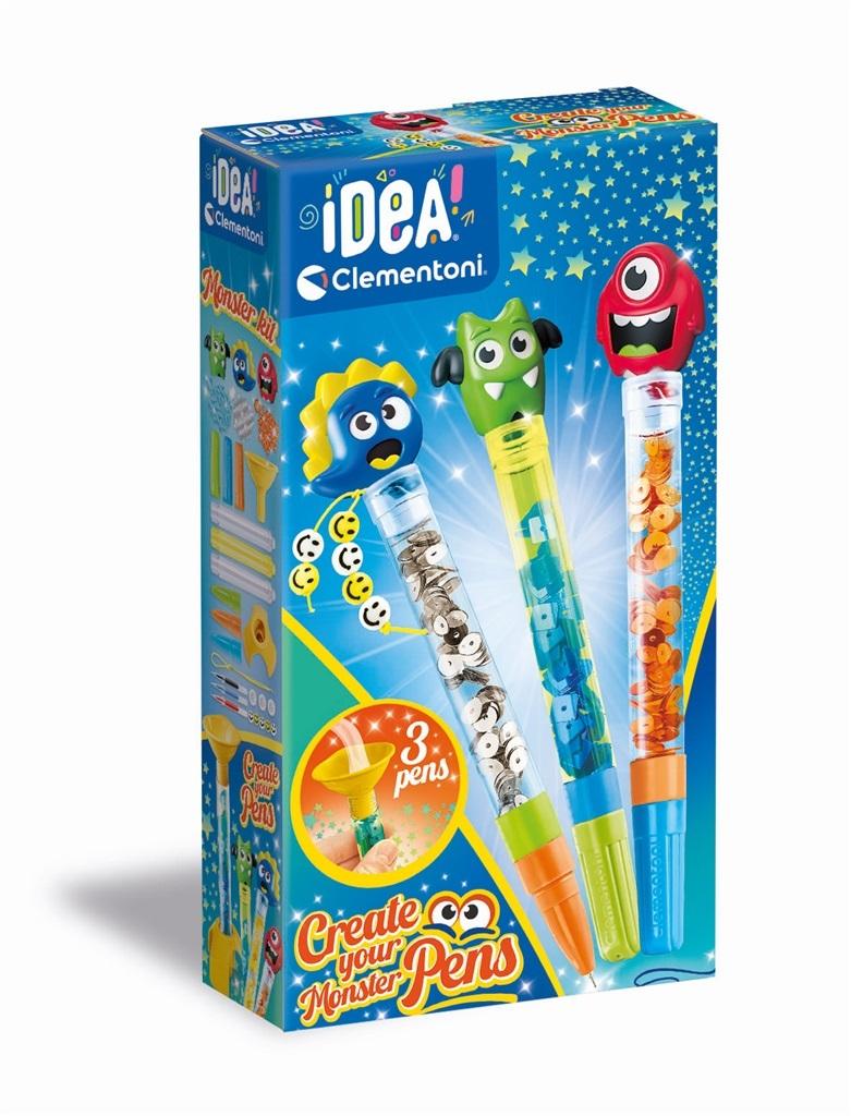 Clementoni Create Your Pens 3-Pack Monster