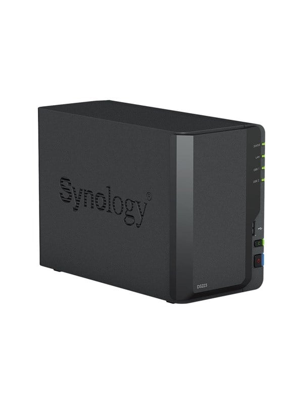 Synology Disk Station DS223 - NAS-palvelin - RAID 0, 1, 5, 10, JBOD - iSCSI-tuki