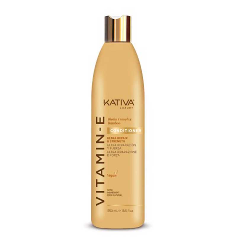 Kativa E-vitamiini Biotiini ja Bambu hoitoaine 550ml