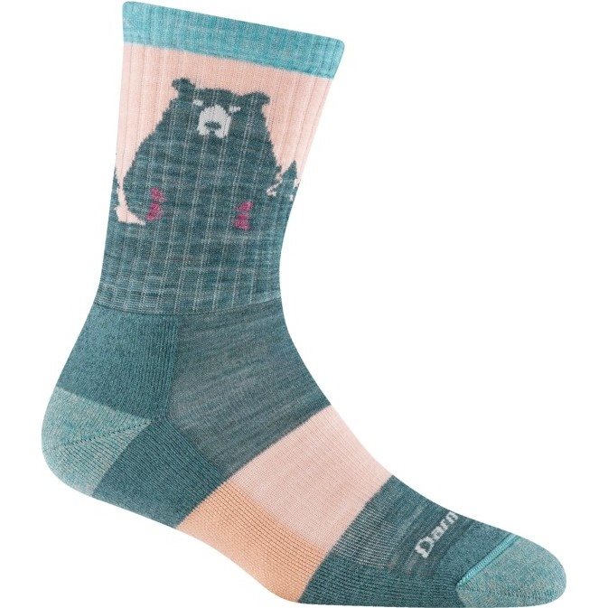 Darn Tough Bear Town Micro Crew Light Cushion Quartz - S