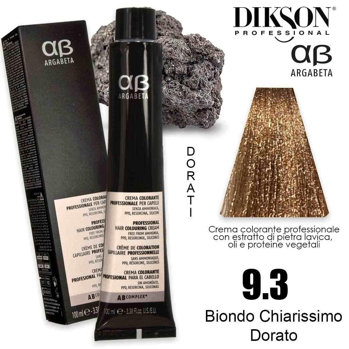 Dikson argabeta color 100 ml 9.3 erittäin vaalea kultainen blondi