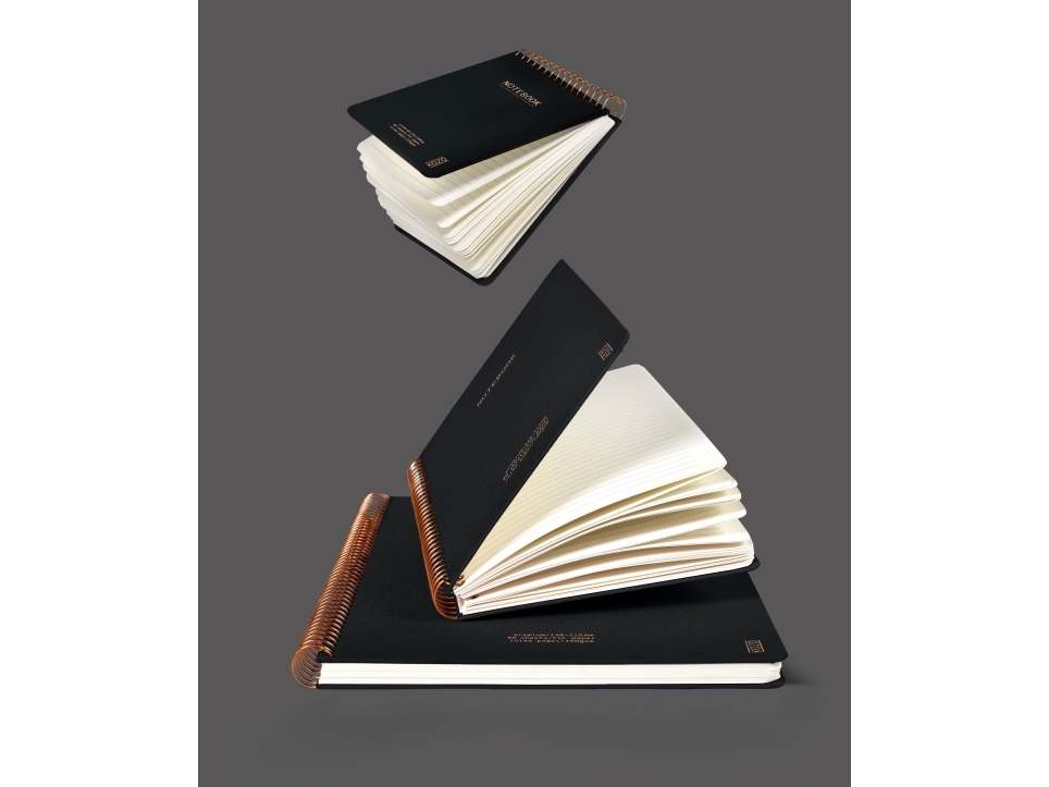 KOZO Squared Notebook A5 Premium Black