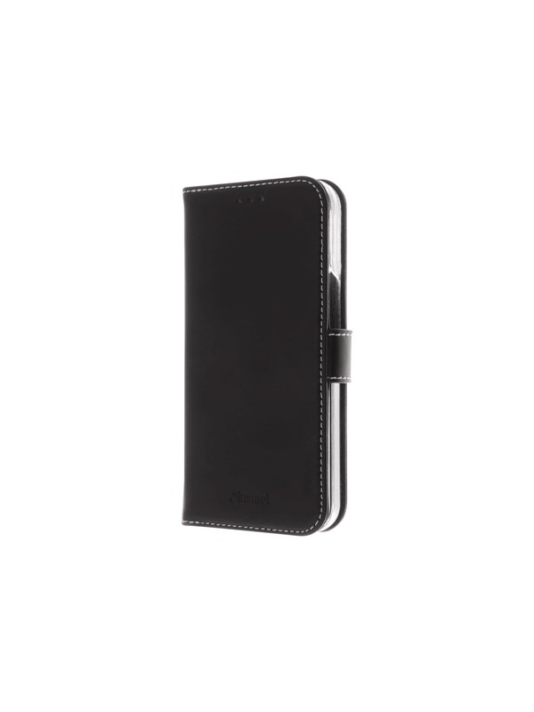Insmat Exclusive Flip Case lompakkokotelo, iPhone 13 Pro, musta