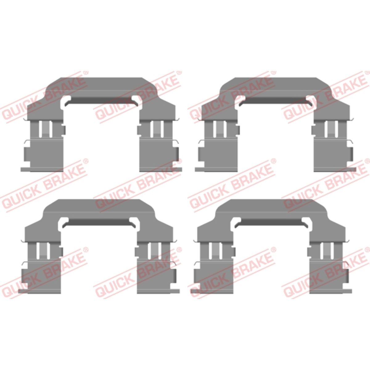 Jarrupalojen asennussarja QUICK BRAKE 109-0138