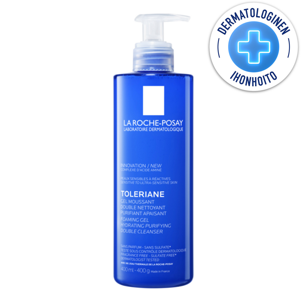 La Roche Posay Toleriane 2-in-1 vaahtoava puhdistusgeeli 400 ml
