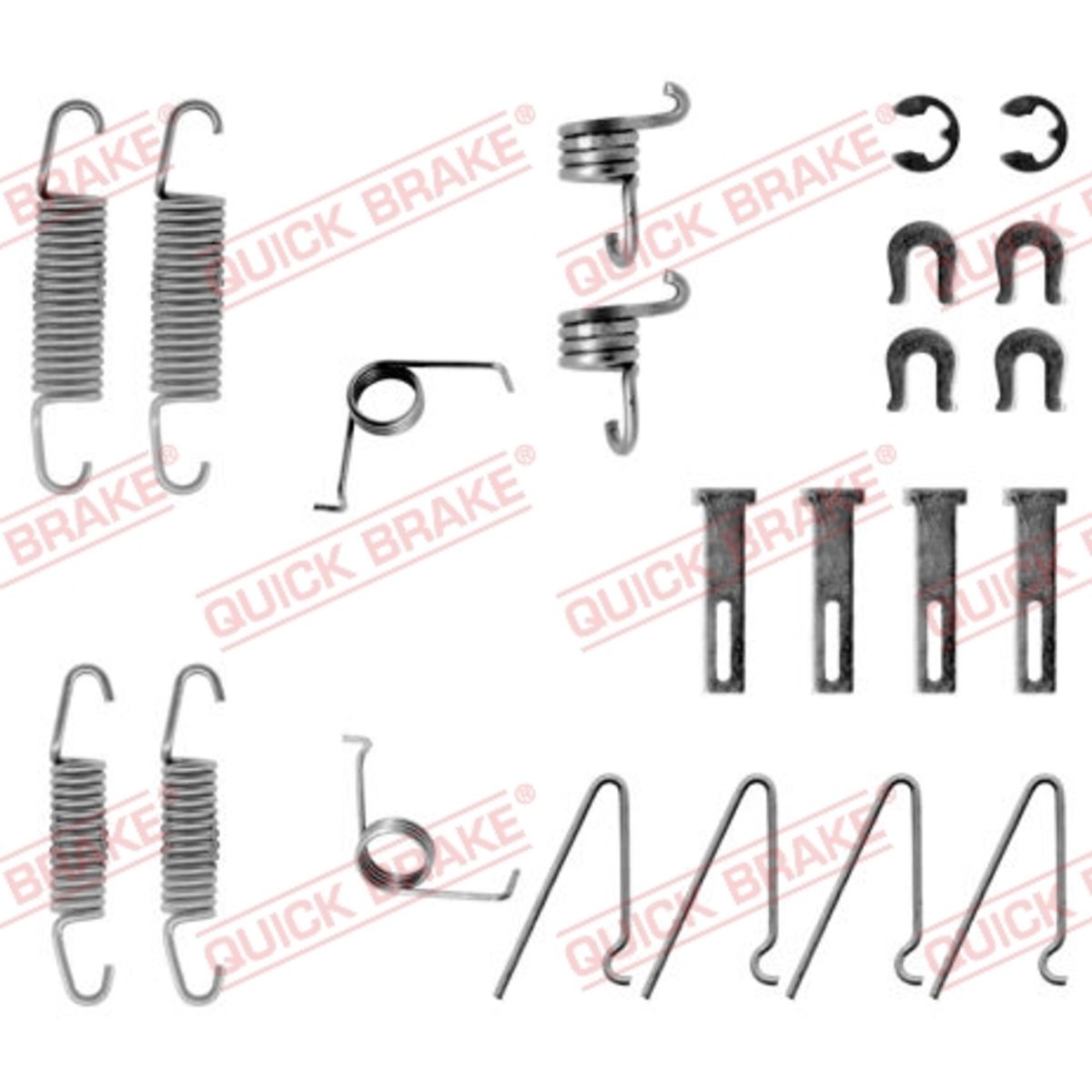 Tarvikesarja, jarrukengät QUICK BRAKE 105-0703